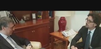 Danilo Toninelli (ministro delle Infrastrutture e Trasporti): “Oggi ho incontrato Raffaele Cantone, presidente dell’Autorità nazionale anticorruzione”