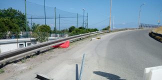 Barcellona Pozzo di Gotto: danneggiata, la segnaletica e i new jersey