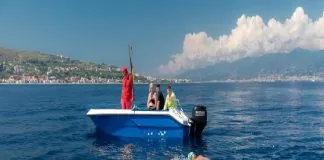 La traversata (a nuoto) dello Stretto di Messina, promossa dall’Aism