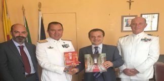 Il primo cittadino De Luca, ha ricevuto la visita di cortesia del contrammiraglio De Felice