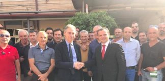 Incontro mattutino, del sindaco di Messina Cateno De Luca
