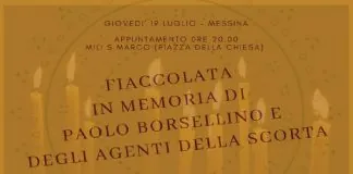 Paolo Vive: l’iniziativa promossa anche quest’anno a Messina, per ricordare il giudice Borsellino