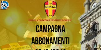 La nuova campagna abbonamenti, del “Città di Messina”