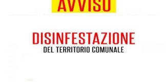 Emanato il cronoprogramma, degli interventi di disinfestazione e derattizzazione