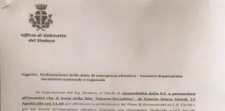 Il sindaco Cateno De Luca, ha invitato i parlamentari messinesi, lunedì alle ore 11 presso la Sala Falcone-Borsellino