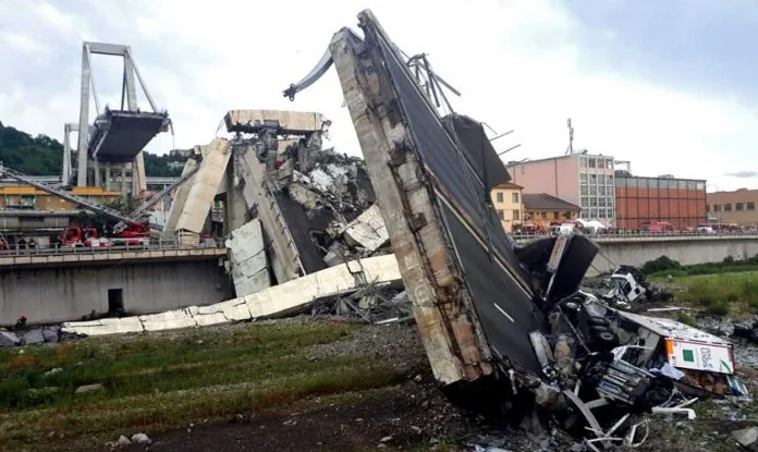 Ponte-crollato-genova Ponte Morandi