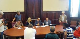 Riunione costruttiva, del sindaco di Messina De Luca