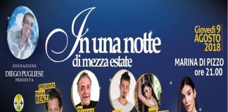 Marina di Pizzo Calabro (VV): “In una notte di mezza estate”, per ricordare Diego Pugliese, l’imprenditore scomparso a Ricadi il 12 maggio 2015