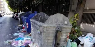 La vergogna della nostra città. In pieno centro! immondizia a messina