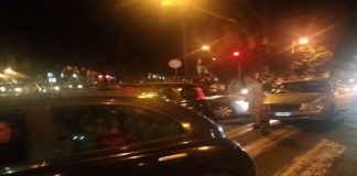 Una volante della Polizia di Stato di Messina, ha investito violentemente contro alcune autovetture