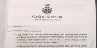 Bando sprint, emesso dal sindaco di Messina Cateno De Luca