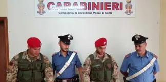 Barcellona P.G.(ME): i Carabinieri arrestano tre persone dello stesso nucleo familiare per detenzione ai fini di spaccio di sostanze stupefacenti e furto di energia elettrica.