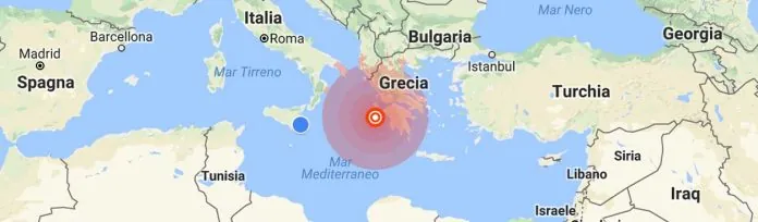 terremoto terremoto in grecia