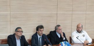 Presentata questa mattina, la squadra di Pallanuoto militante in Serie A2 del Cus Messina