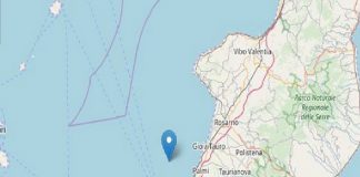 Palmi (RC): alle 16 di oggi, si è registrata una scossa di terremoto