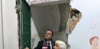 Solidarietà a Messina: il sindaco Cateno De Luca ha visitato nel pomeriggio, la Lelat, con Lino Cucè presidente del Terzo Quartiere
