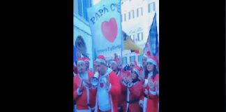 Oggi a Roma, dalle ore 14.30 alle 17.30, in piazza Monte Citorio: gli auguri di buon Natale