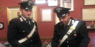 I carabinieri, hanno arrestato un nonno e suo nipote di villaggio Aldisio