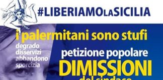 A Palermo, e’ iniziata la raccolta firme promossa dalla Lega: “Orlando vattene”