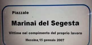Per ricordare, i “Marinai del Segesta Jet”, morti il 15 gennaio 2007