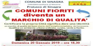 Comuni Fioriti, diventa un marchio di qualità: l’iniziativa è stata presentata ieri al Comune di Sinagra