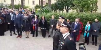 Messina: inaugurato alla Caserma “A. Bonsignore”, il Monumento dedicato ai 5 carabinieri siciliani caduti a Nassirya
