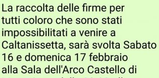 Il presidente dell’Associazione «Governo del Popolo», Francesco Carbone, scrive: “Pronti per l’ennesima raccolta delle firme per la denuncia querela collettiva, contro la trasmissione di LA7 Non è l’Arena”