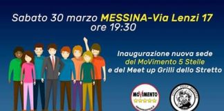 Una nuova sede a Messina, per il MoVimento 5 Stelle