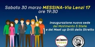 Una nuova sede a Messina, per il MoVimento 5 Stelle