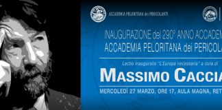L’inaugurazione, dell’Anno Accademico dell’Accademia Peloritana: ospite d’onore il prof. Massimo Cacciari