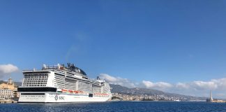 MSC Bellissima, arriva per la prima volta a Messina