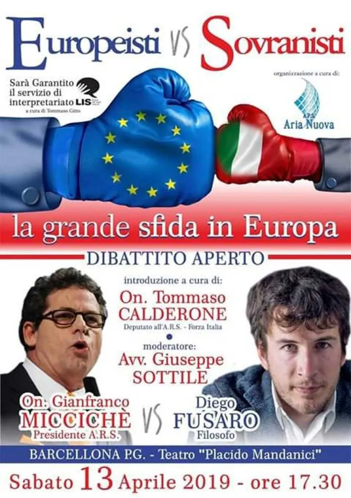 Il confronto tra europeisti e sovranisti