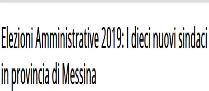amministrative 2019 me