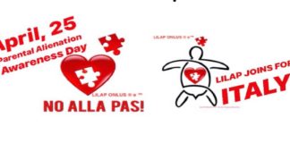 In tutto il Mondo, oggi 25 aprile 2019: la Giornata contro l’Alienazione Parentale