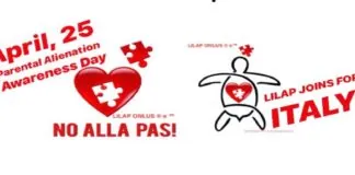 In tutto il Mondo, oggi 25 aprile 2019: la Giornata contro l’Alienazione Parentale