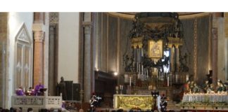 Officiato stamattina al Duomo di Messina, il precetto pasquale interforze