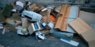 La condizione di degrado, di via Sant’Orsola a Messina