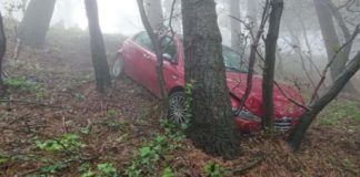 Nel pomeriggio di oggi, un 43enne, è precipitato con l’auto in un burrone
