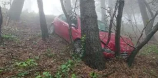 Nel pomeriggio di oggi, un 43enne, è precipitato con l’auto in un burrone