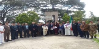 A Castanea delle Furie, è stata celebrata stamane la Giornata di commemorazione dei caduti della prima Guerra Mondiale