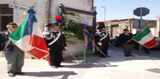 Celebrato il 47° anniversario della morte, dell’Appuntato Pirrone e del carabiniere Arnoldi