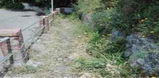 Richiesta la scerbatura, per la scalinata della Madonnina a Santo Saba