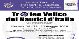 Dal 28 al 30 maggio al via il “Trofeo velico dei Nautici d’Italia” promosso dall’Istituto Nautico Trasporti e Logistica “Caio Duilio” di Messina, guidato dalla preside Maria Schirò