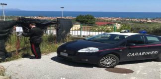 Sequestrata ieri, dai carabinieri di Falcone, un’area comunale adibita abusivamente a deposito di veicoli