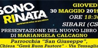 Mariangela Calcagno, consegna a tutti la sua storia