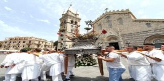 La processione del Vascelluzzo, oggi a Messina: questa mattina si è tenuta alle ore 10.30