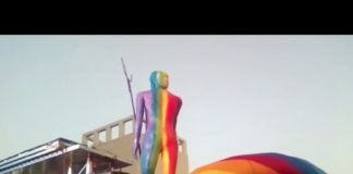 Momenti dallo Stretto Pride 2019, svoltosi ieri pomeriggio a Messina