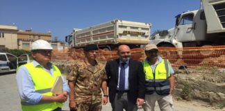 Sopralluogo del vicesindaco di Messina, Salvatore Mondello
