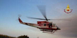 Per l’esplosione del vulcano Stromboli, il lavoro dei vigili del Fuoco