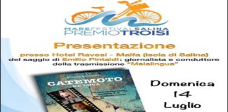 Emilio Pintaldi (giornalista – Messina): “Catemoto De Luca, sbarca sull’ isola di Salina”